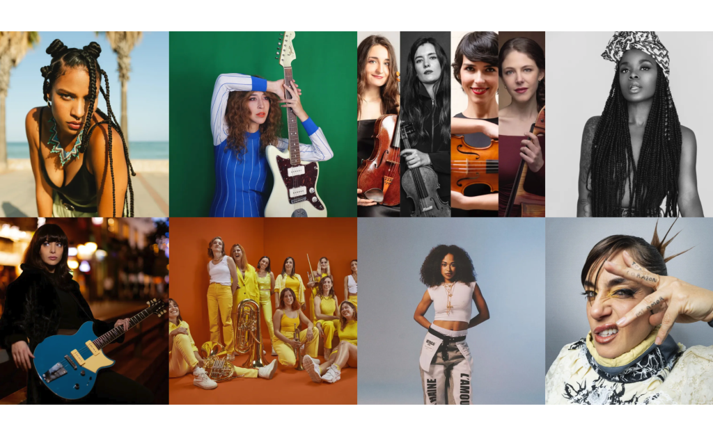 Artistes participants a Wimen Festival
