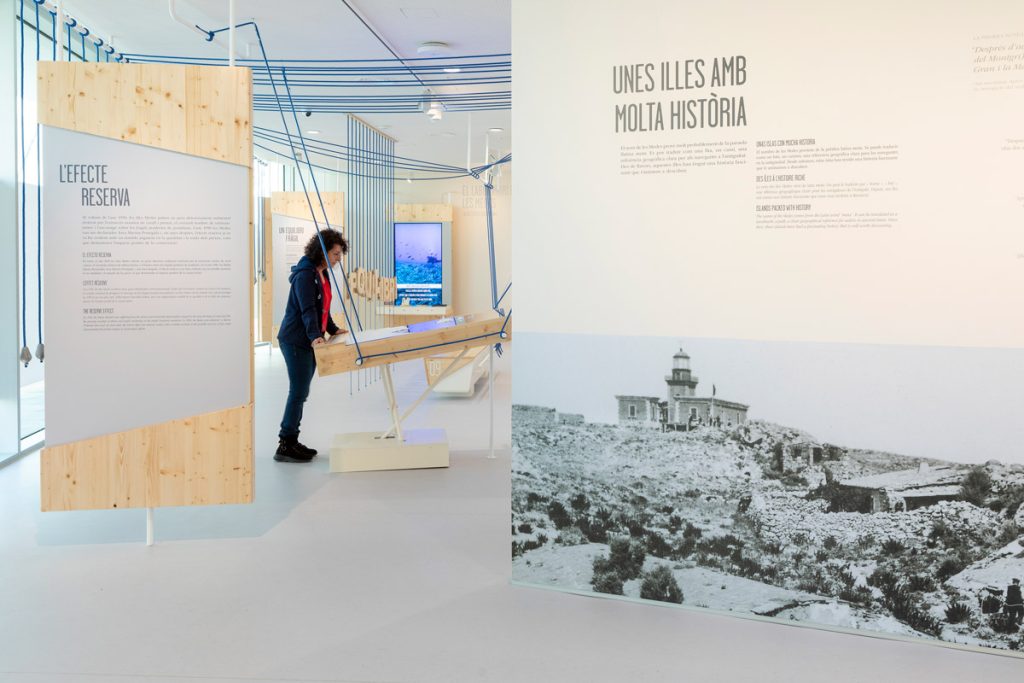 Imatge de l'exposició permanent de l'Espai Medes